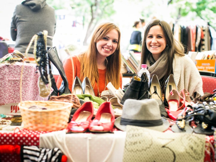 Sellers on the garage sale trail: Poowong Pickers Festival