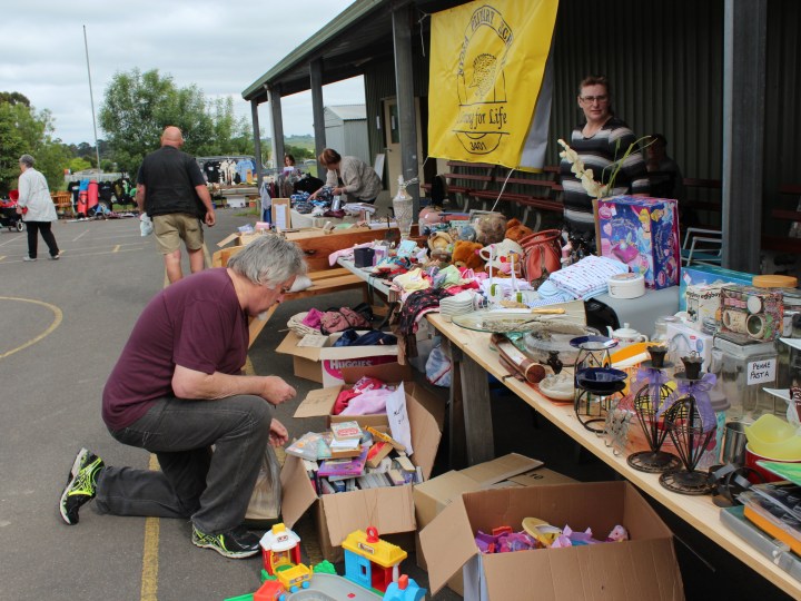 More of the garage sales at the Poowong Pickers Festival 24th October 2015.