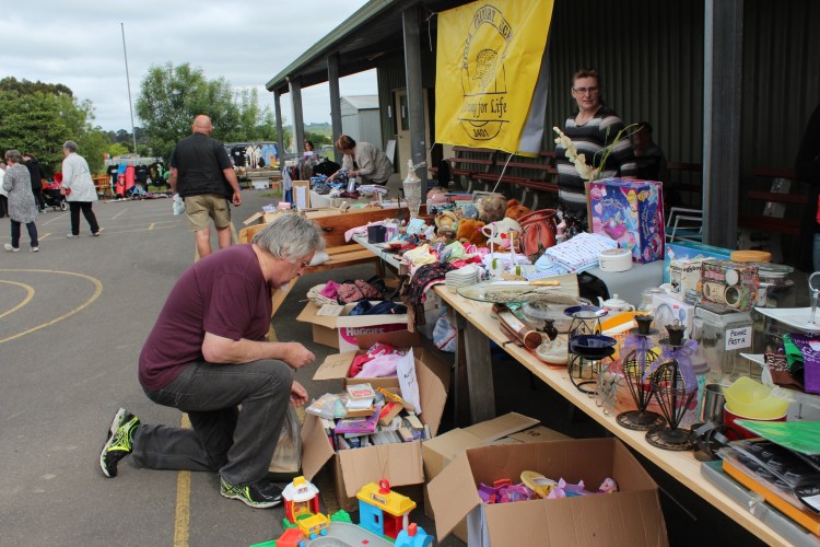 More of the garage sales at the Poowong Pickers Festival 24th October 2015.