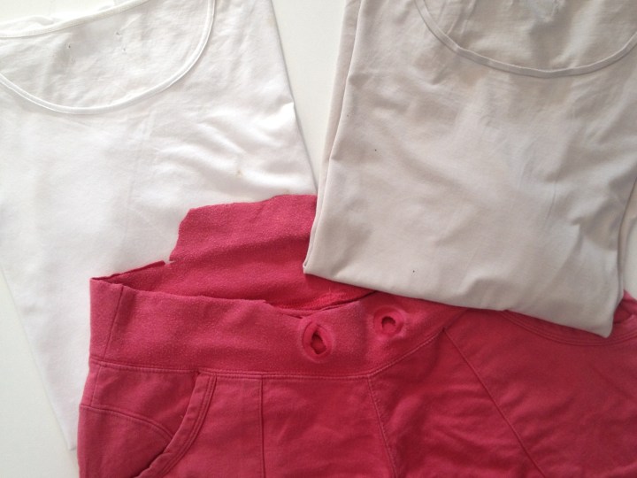 Compost clothing made from natural materials to reduce landfill waste.